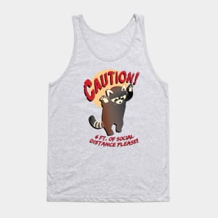 Red Panda - Social Distance Tank Top